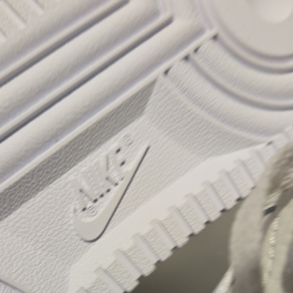 NIKE AIR FORCE 1 '07 MEN's CASUAL SHOE LIGHT BONE - WHITE AUTHENTIC NEW IN BOX - Picture 4 of 9